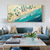 baratos Pinturas de Paisagens-Mintura pinturas a óleo de praia feitas à mão em tela para decoração de casa moderna arte de parede abstrata imagem de paisagem marítima azul para decoração de casa pintura sem moldura enrolada e não