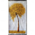 abordables Peintures fleurs/botaniques-Mintura fait à la main argent arbre paysage peintures à l&#039;huile sur toile mur art décoration moderne abstrait or arbre photos pour la décoration intérieure roulé sans cadre peinture non étirée