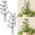cheap Mr &amp; Mrs Wedding-Plant Climbing Frame Rattan Climbing Iron Flower Frame Outdoor Potted Plant Iron Bracket Plant Support Fixing Rod