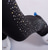 abordables Ropa de Entrenamiento de Patinaje Artístico-Chaqueta de lana para patinaje artístico Pantalones de patinaje artístico Chaqueta con pantalones para patinaje sobre hielo Mujer Chica Patinaje Sobre Hielo Chaqueta Mallas Leggings Accesorios Negro