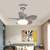 billige Lamper til takvifte-60 cm Hengende lanternedesign Takvifte Metall Akryl Moderne 220-240V
