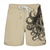 baratos shorts de praia masculinos-bermuda masculina despreocupada interlude x joshua jo com estampa de polvo para férias na praia