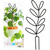cheap Mr &amp; Mrs Wedding-Plant Climbing Frame Rattan Climbing Iron Flower Frame Outdoor Potted Plant Iron Bracket Plant Support Fixing Rod