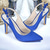 cheap Wedding Guest-Women's Pointed Toe Slingback Pumps – Satin Stiletto Dress Heels for Wedding Guests, Office, Party &amp; Evening