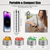 cheap Picnic &amp; Camping Accessories-7pcs Metal Pill Organizers, Stackable Portable Waterproof Travel Pill Box, Large Aluminum Alloy Travel Pill Case
