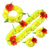 abordables fête d&#039;été hawaïenne-Collier de fleurs simulées pour fête, couronne pour adultes et enfants, ensemble de 4 pièces, décoration d&#039;exposition de voyage sur la plage, nouvelle collection