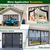 cheap Window Screen &amp; Door Screen-16x7FT/8x7FT Garage Screen Door Magnetic Garage Door Screen Magnetic Closure Fiberglass Garage Screen Doors for 2 Car Garage Pull Down for Patio, Porch, Window to Keep Bugs Out