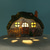 cheap Landscape Lights-Solar Garden Statue Lights Fairy Garden Shed Resin Decorative Lights for Yards, Lawns, Yard Art Decorations, Housewarming Gifts