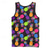 voordelige Тропические футболки для отдыха-Voor heren Grafisch Ananas Vest Top Mouwloos T-shirt voor heren Mouwloos T-shirt 3D-afdrukken Strakke ronde hals Overhemd Vakantie Tropisch Ontwerper Feest Dagelijks Sportschool Zwart Lente zomer