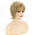 cheap Older Wigs-Short Pixie Wigs for Women Layered Synthetic Wig With Bangs Wig Short Synthetic Hair Brown Blonde Dark Brown Ombre Blonde