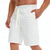 cheap Sweat Shorts-Men&#039;s Sweat Shorts Shorts Summer Shorts Beach Shorts Pocket Drawstring Elastic Waist Plain Comfort Breathable Short Holiday Vacation Beach Sports Fashion Black White