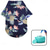 cheap Cooling Vest &amp; Shirt-Dog Hawaiian Shirt 2 Pieces Puppy Clothes with Dog Bath Brush  for Small Medium Large Dogs Boy Breathable Coconut Tree Dog T-Shirt