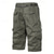 cheap Classic-Men&#039;s Tactical Shorts Cargo Shorts Shorts Hiking Shorts Buttons Multi Pocket Plain Wearable Short Outdoor Daily Going out Fashion Classic Black Army Green