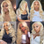 cheap Human Hair Lace Front Wigs-613 Lace Front Wig Human Hair 13x4 Transparent 613 HD Blonde Body Wave Lace Front Wigs Human Hair Pre Plucked with Baby Hair 180% Density Brazilian Wigs for Women