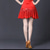 cheap Latin Dancewear-Latin Dance Ballroom Dance Skirts Tassel Pure Color Splicing Women&#039;s Performance Training High Polyester
