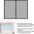 cheap Window Screen &amp; Door Screen-16x7FT/8x7FT Garage Screen Door Magnetic Garage Door Screen Magnetic Closure Fiberglass Garage Screen Doors for 2 Car Garage Pull Down for Patio, Porch, Window to Keep Bugs Out
