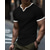 cheap Basic T shirts-Men&#039;s T Shirt Tee Short Sleeve Shirt Tee Top Short Sleeve V Neck Spring &amp; Summer Color Block Fashion Designer Basic Patchwork Vacation Street Going out Black White Green Top Tee for Men
