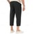 abordables pantalones casuales-Hombre Pantalones Cortos Pantalones de playa Pantalones casuales Bolsillo Correa Cintura elástica Plano Comodidad Hasta el Tobillo Deporte Diario Moda Casual Negro Blanco Microelástico