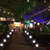 preiswerte Bodenlichter-3 Stück Solar-Gartenlicht, kleines weißes Kugellicht, rundes Kugellicht, LED-Außendekoration, Landschaftsgarten, Villa, Rasenlicht, Bodensteckerlicht, wasserdicht