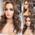 cheap Human Hair Lace Front Wigs-Unprocessed Virgin Hair 13x4 Lace Front Wig Free Part Brazilian Hair Wavy Light Brown Wig 130% 150% Density with Baby Hair Glueless Pre-Plucked For Women Medium Length Human Hair Lace Wig