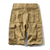 baratos Clássico-Homens Shorts táticos Bermuda Cargo Calção Botão Bolso multi Tecido Vestível Curto Ao ar livre Diário Para Noite Moda Clássico Verde Tropa Cáqui
