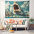 cheap Animal Tapestries-Surfing Shark Ocean Hanging Tapestry Wall Art Large Tapestry Mural Decor Photograph Backdrop Blanket Curtain Home Bedroom Living Room Decoration
