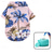 cheap Cooling Vest &amp; Shirt-Dog Hawaiian Shirt 2 Pieces Puppy Clothes with Dog Bath Brush  for Small Medium Large Dogs Boy Breathable Coconut Tree Dog T-Shirt