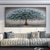 cheap Tree Oil Paintings-3D Hand Painted Canvas Flower Art painting hand painted Abstract Landscape Texture Oil Painting Tree Planting wall Painting Bedside Painting Bedroom Art Spring decor No framed