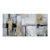 cheap Abstract Paintings-Handmade Oil Painting Canvas Wall Art Decoration Modern Abstract Texture Black White and Gold for Living Room Home Decor Rolled Frameless Unstretched Painting