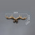 cheap Wall Accents-Wall Hanging American Wood Retro Antlers Decorative Hook Wall Coat Hook Clothing Store Entrance