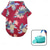 cheap Cooling Vest &amp; Shirt-Dog Hawaiian Shirt 2 Pieces Puppy Clothes with Dog Bath Brush  for Small Medium Large Dogs Boy Breathable Coconut Tree Dog T-Shirt