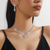 cheap Jewelry Sets-Jewelry Set 3pcs Alloy Earrings Necklace Women&#039;s Elegant Fashion Cute Geometrical Geometric Jewelry Set For Wedding Party Anniversary