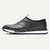 billiga Premium sneakers i läder-Herr Klänning Sneakers Läder Italienskt fullkornigt kohud Halksäker Snörning Svart Armégrön Röd
