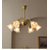 cheap Pendant Lights-LED Chandelier Island Light Warm Light 5/6 Heads All Copper French Modern Elegant Flower Retro Living Room Dining Room Bedroom 110-240V