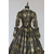 baratos Vestidos-Barroco Punk e gótico Período colonial Maxi Normal Julieta Princesa Decote Quadrado Fantasia Real Dia Das Bruxas Carnaval Baile de Máscaras Festa dia das Bruxas Espetáculo Adulto
