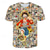 ieftine Grafică a personajelor din desene animate și film-One Piece Monkey D. Luffy Tony Tony Chopper Tricou Desen animat Manga Anime #D Harajuku Grafică Kawaii Pentru Pentru cupluri Bărbați Pentru femei Adulți Carnaval Mascaradă Imprimare 3D Stradă Casul