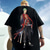 abordables Graphique de personnage de dessin animé et de film-One Piece Roronoa Zoro Costume de Cosplay Manches Ajustées Dessin Animé Imprime Motif Harajuku Art graphique Kawaii Pour Homme Femme Adulte Mascarade Rentrée scolaire Estampage à chaud Plein Air