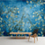 cheap Wallpaper-Cool Wallpapers Bluer Flowers Wallpaper Wall Mural Wall Covering Sticker Peel and Stick Removable PVC/Vinyl Material Self Adhesive/Adhesive Required Wall Decor for Living Room Kitchen Bathroom
