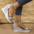 voordelige Sleehaksandalen-Zilveren glittersandalen met enkelbandje voor dames – stijlvolle platformhakken voor zomer-, casual- en avondkleding