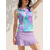 cheap Designer Collection-Women&#039;s Golf Polo Shirt Light Purple Sleeveless Top Ladies Golf Attire Clothes Outfits Wear Apparel