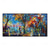 baratos Pinturas de Paisagens-pintura a óleo artesanal lona arte da parede decoração aflemov colorido chuva cenário de rua para decoração de casa rolou pintura sem moldura não esticada