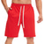 cheap Sweat Shorts-Men&#039;s Sweat Shorts Shorts Summer Shorts Beach Shorts Pocket Drawstring Elastic Waist Plain Comfort Breathable Short Holiday Vacation Beach Sports Fashion Black White