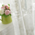 cheap Sheer Curtains-One Panel European Style Embroidered Gauze Curtain Living Room Bedroom Dining Room Semi Transparent Window Screen