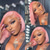 economico Parrucche lace front capelli veri-parrucca bob rosa caldo capelli umani 13x4 parrucche anteriori in pizzo hd parrucche frontali in pizzo caschetto corto per donne nere pre pizzicate con i capelli del bambino densità del 180% 12
