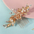 cheap Headpieces-Hair Combs Headdress Headpiece Rhinestone Alloy Wedding Cocktail Vintage Luxury With Rhinestone Faux Pearl Headpiece Headwear