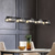 cheap Chandeliers-Chandelier Ceiling Lamp Pendant 5/6-Light 75/132CM Metal Glass Water Ripple Post-Modern Light Luxury Restaurant Bedroom Study Living Room 85-265V
