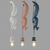 cheap Island Lights-Chandelier Pendant Warm White Light 1 Head 8Cm Plastic Paint Nordic Style Creative Art Personality Bedroom Dining Room Bar 110-240V