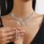 cheap Jewelry Sets-Jewelry Set 3pcs Alloy Earrings Necklace Women&#039;s Elegant Fashion Cute Geometrical Geometric Jewelry Set For Wedding Party Anniversary