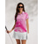 cheap Women&#039;s Golf Clothing-Women&#039;s Golf Polo Shirt Pink Short Sleeve Top Ladies Golf Attire Clothes Outfits Wear Apparel