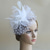 cheap Headpieces-Fascinators Hats Headwear Organza Floppy Hat Top Hat Veil Hat Horse Race Cocktail Elegant Vintage With Feather Bows Headpiece Headwear